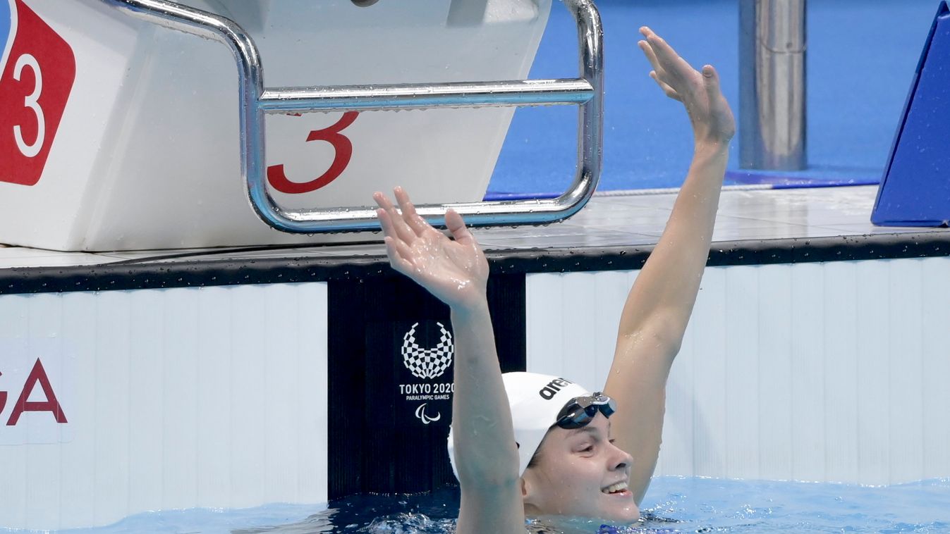 Pap Bianka ezüstérmes 400 m gyorson (videó)