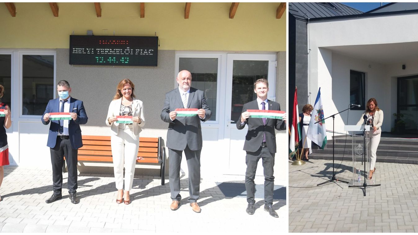 Nemzetünk építői falat, tetőt emeltek