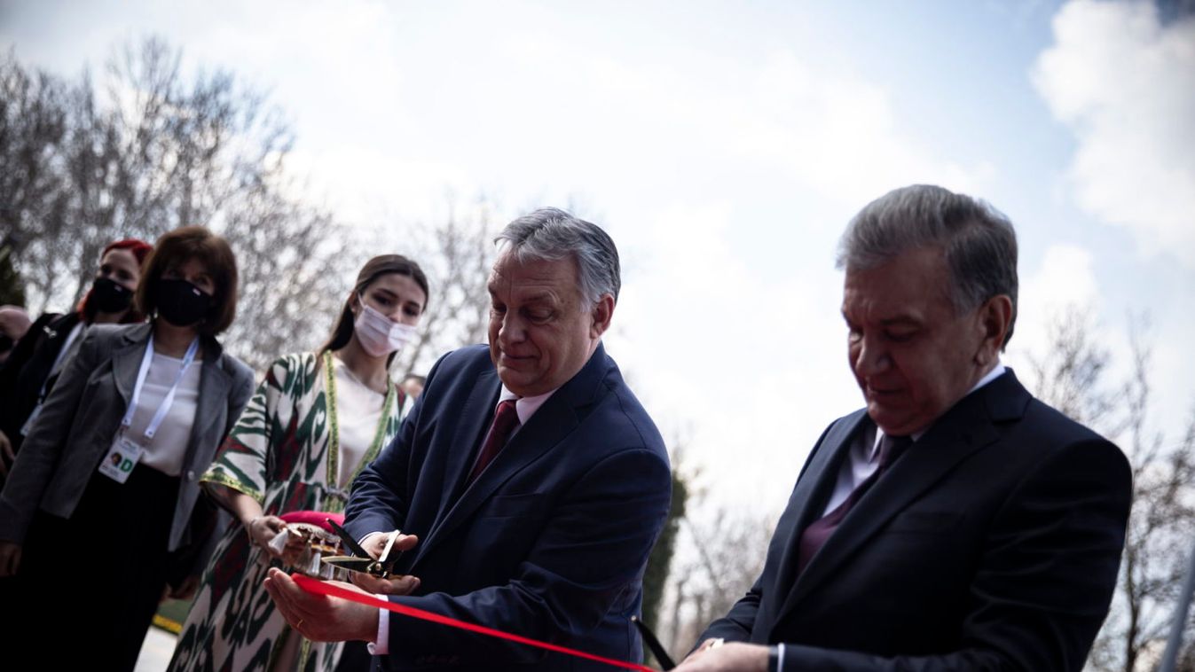 Megállapodott a kapcsolatok fejlesztéséről az üzbég elnök és a magyar kormányfő