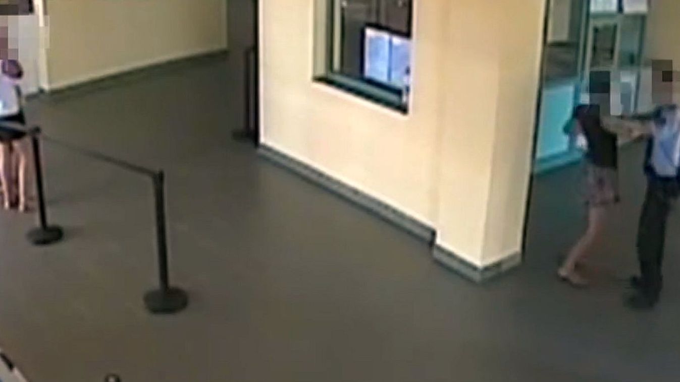 Rendőrökre támadt egy nő a beregsurányi határon (videó)