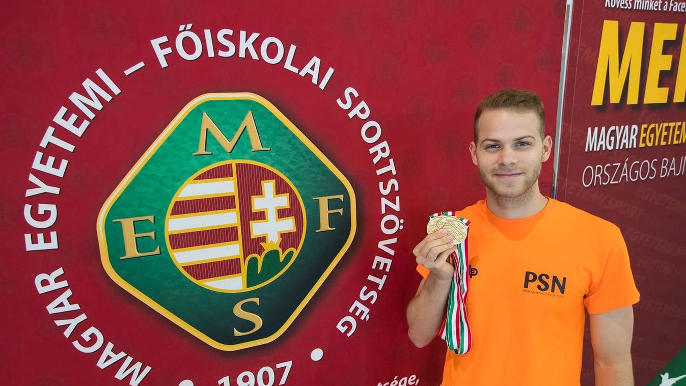 Három aranyéremmel tért vissza Kenderesi Tamás