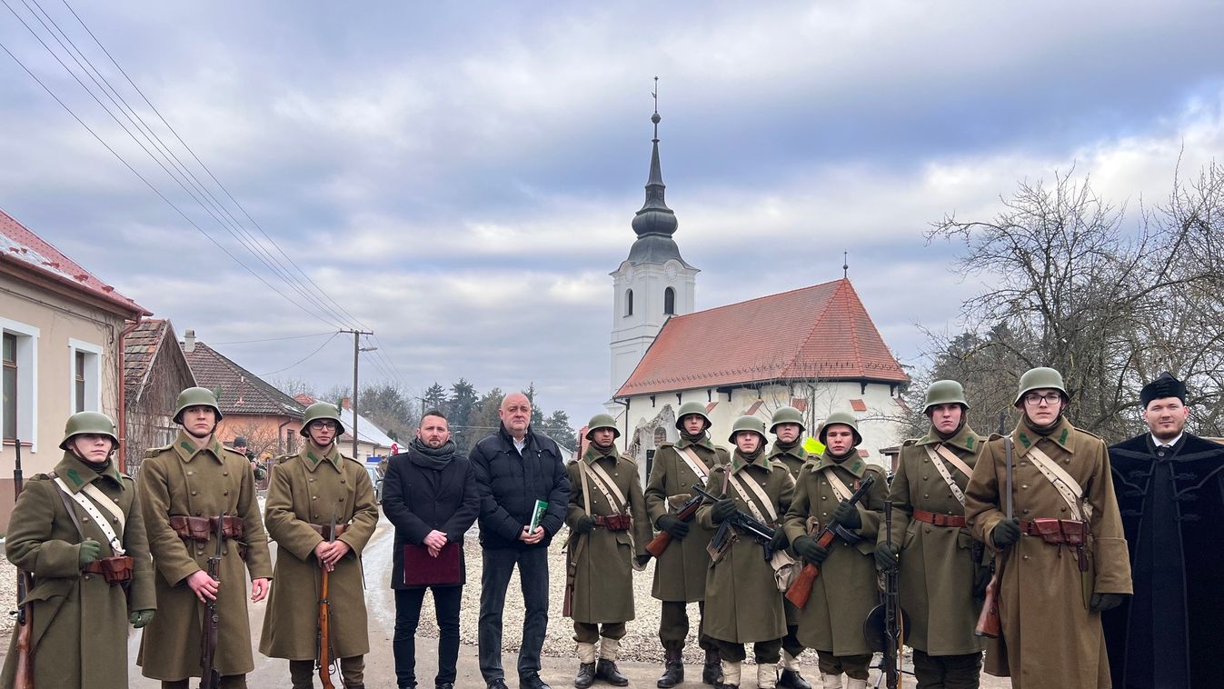 Sonkádon jártak a Honvédsuli kadétjai