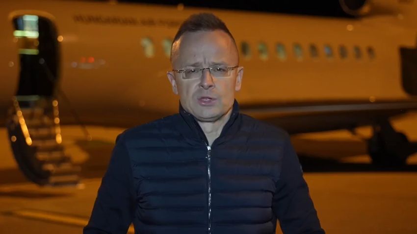 Újabb hat magyar, köztük négy gyermek jutott ki Gázából (videó)