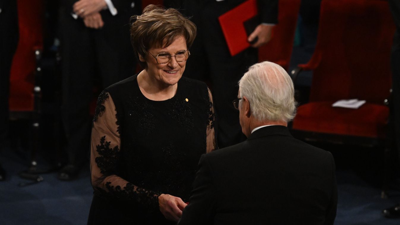 Karikó Katalin és Krausz Ferenc átvette a Nobel-díjat (videó)