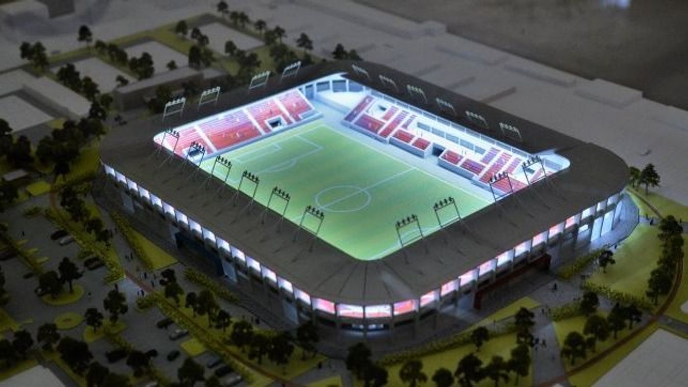 Szinte már csak a fű hiányzik, hamarosan elkészül a Nyíregyházi Városi Stadion – video