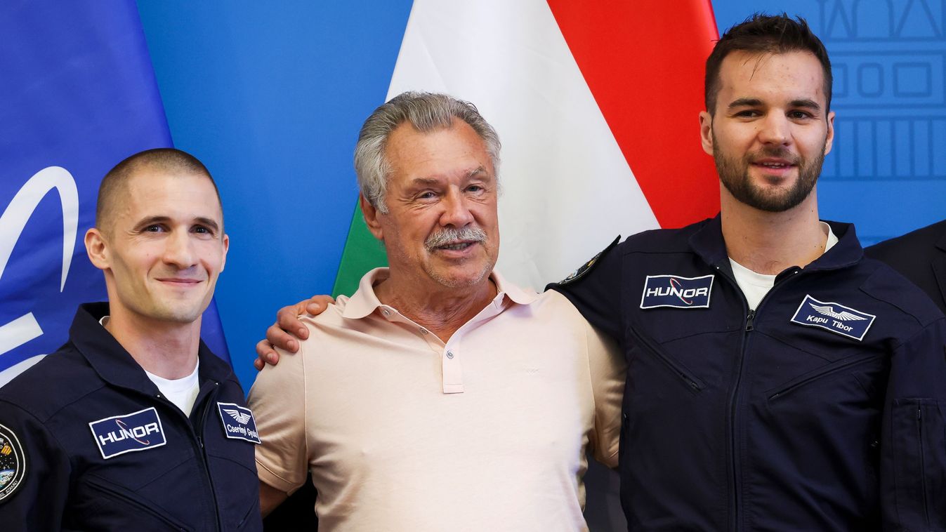 Kapu Tibor: magyar álmot viszünk a világűrbe
