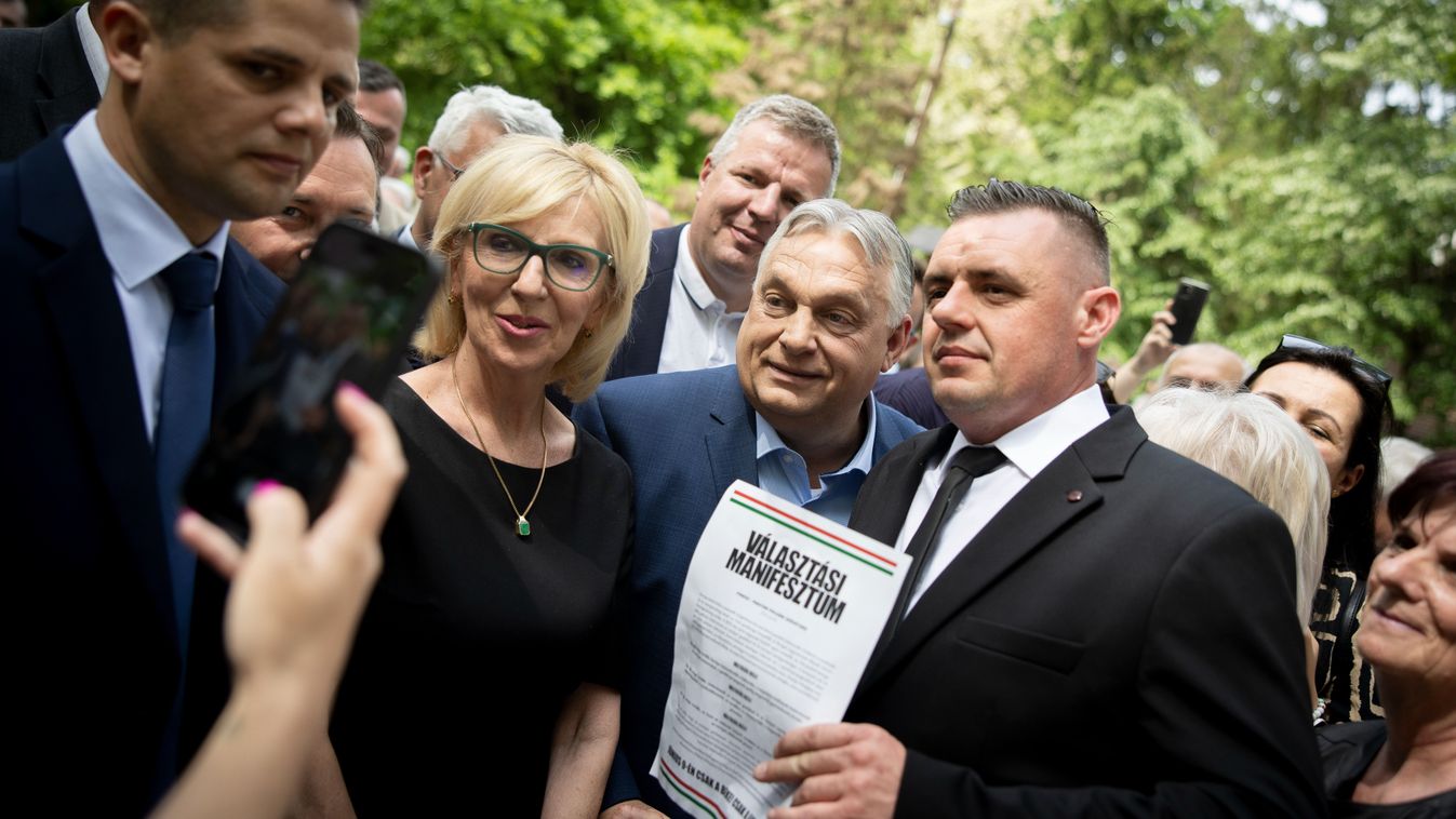 Országjáró körútjáról osztott meg videót Orbán Viktor