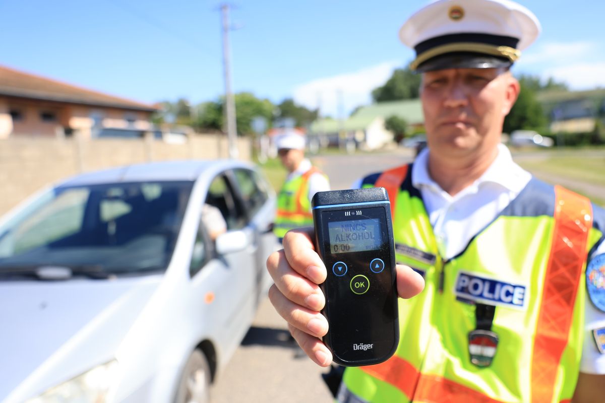 Roadpol ellenőrzés ittas alkohol drog