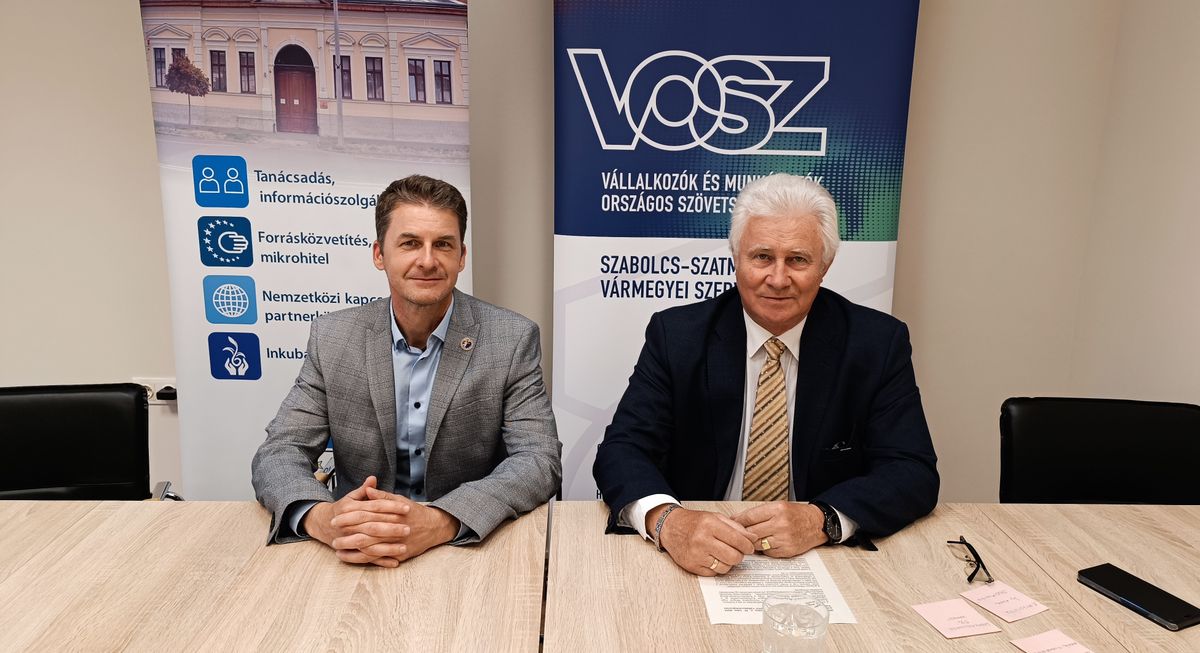 VOSZ, vállalkozásfejlesztés, Czomba Csaba, Baracsi Endre