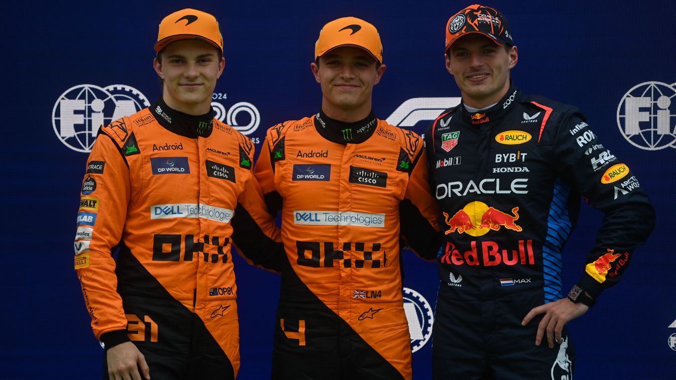 A mclarenes Lando Norris rajtolhat az élről vasárnap a Hungaroringen