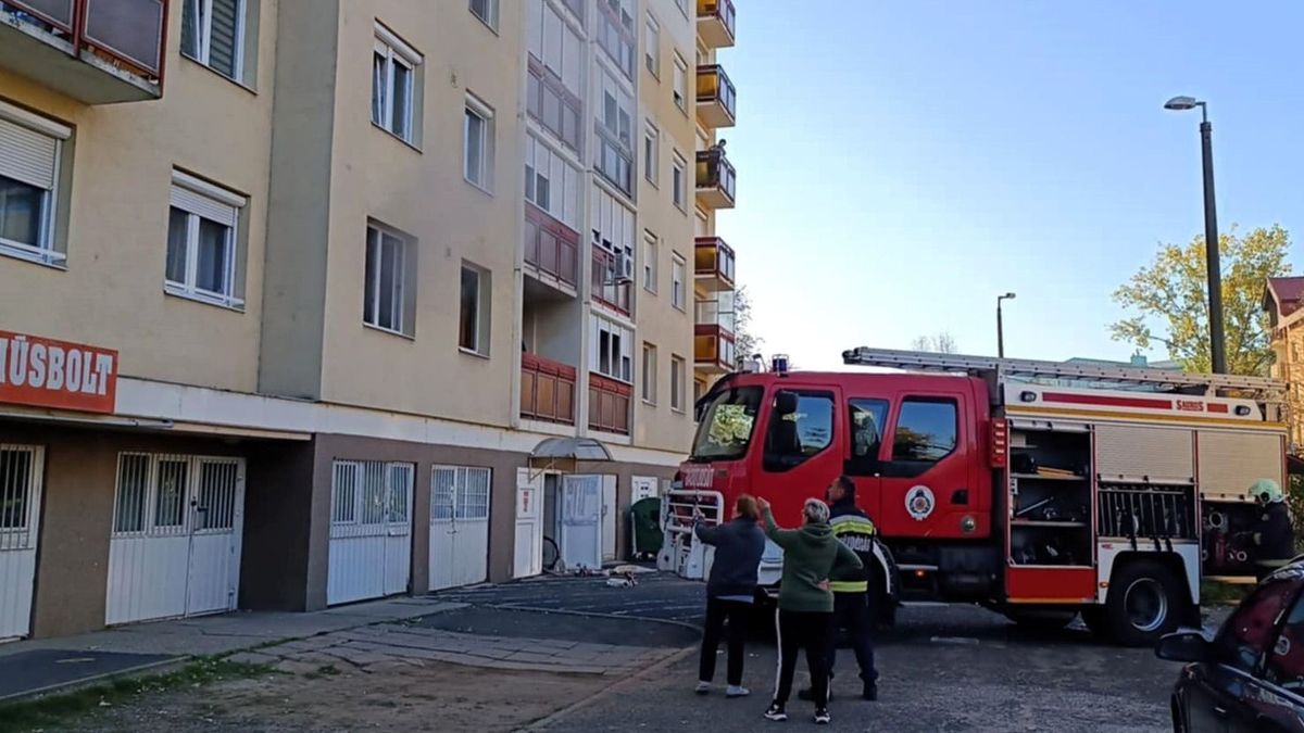 Riadalom és félelem keveredett a fojtogató füsttel