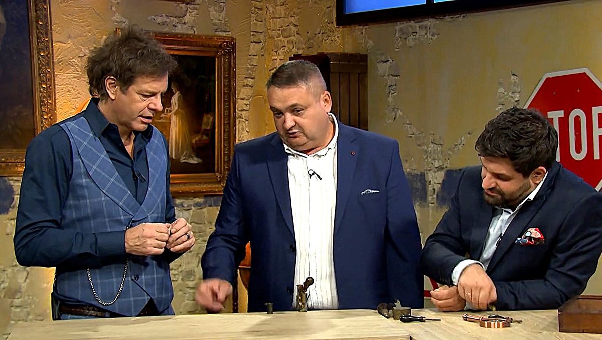 Kincsvadászok előtt a lövedéktöltő készlet