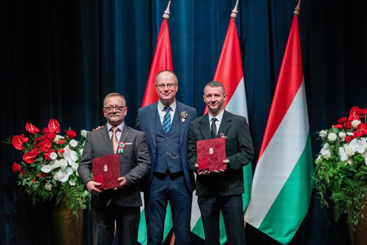 Életmentés, nyíregyházi kormánytisztviselők, életet mentettek