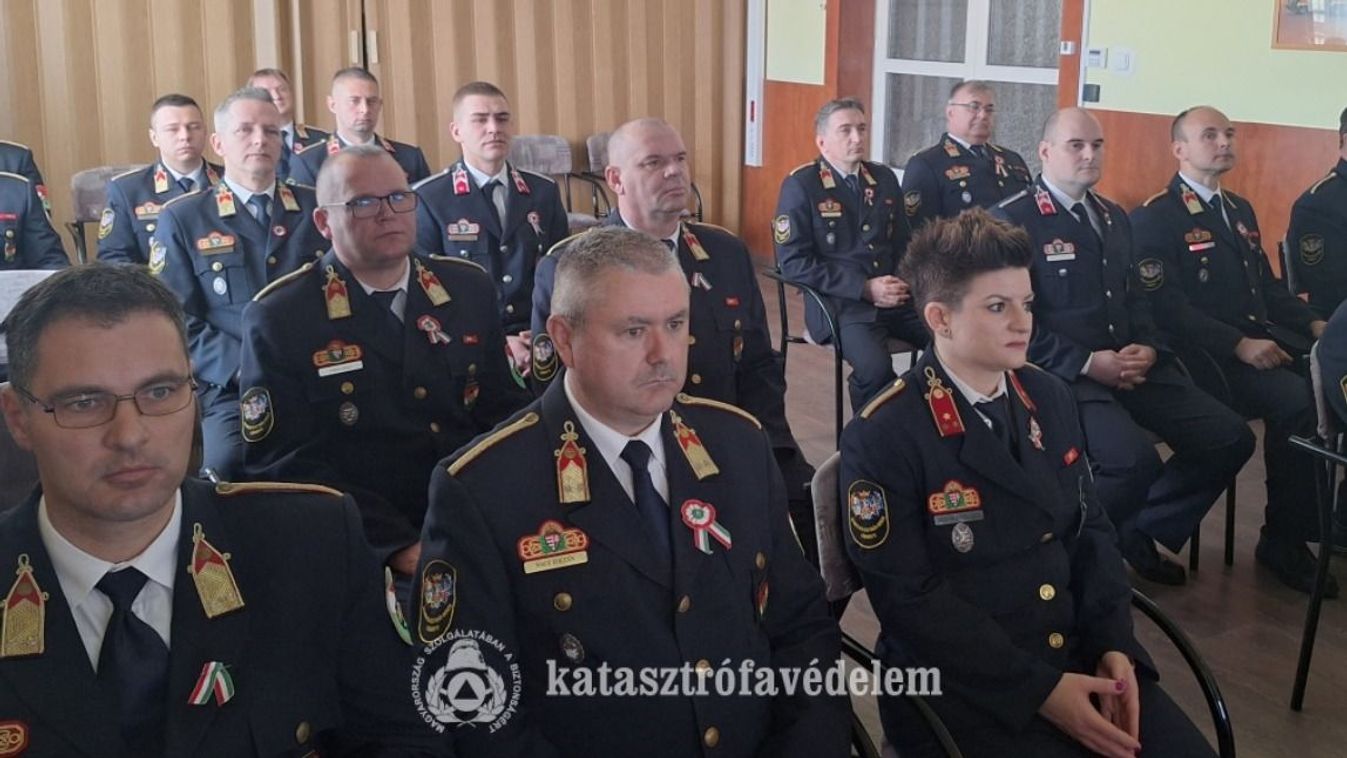 Elismerésben részesültek a szabolcsi tűzoltók