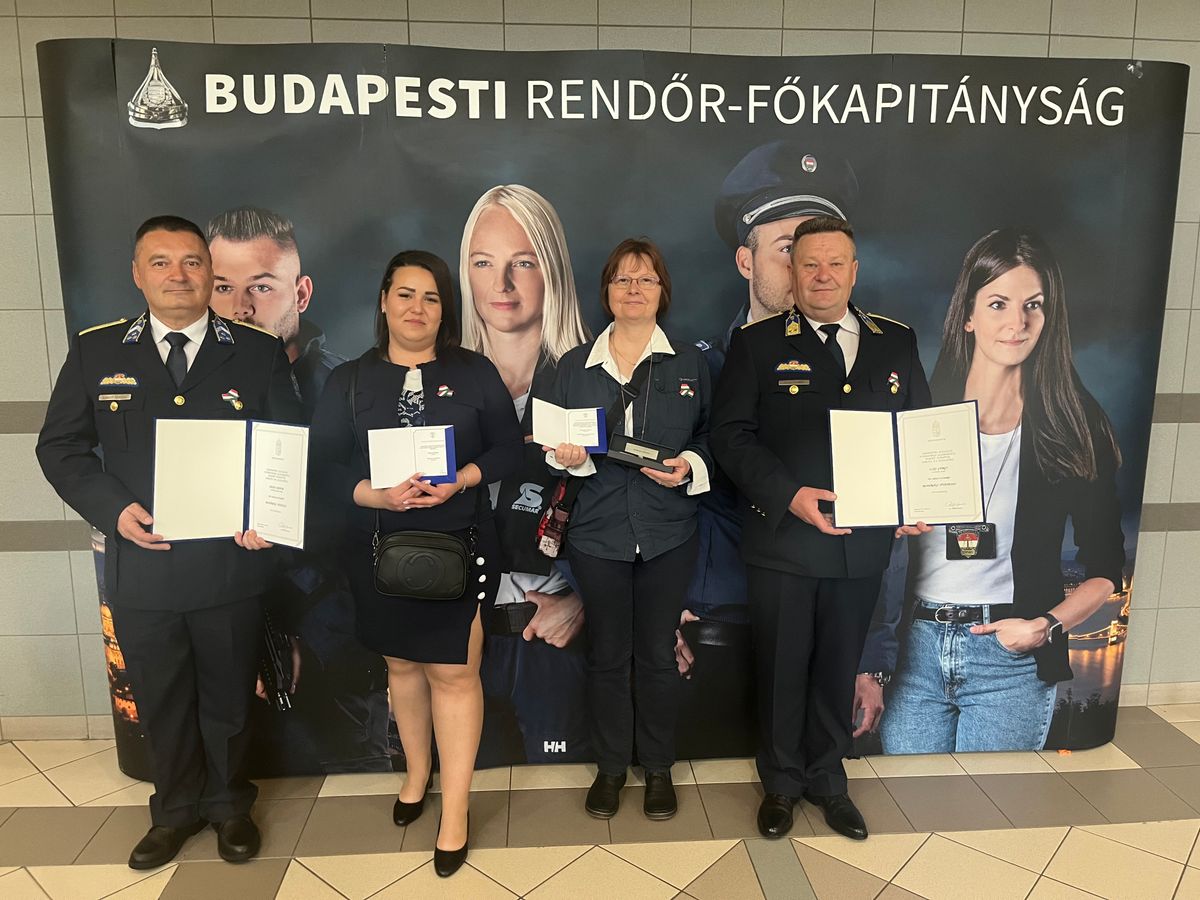 Bednárik Mónika, Rendőrségi Aranytoll, kitüntetés, díj