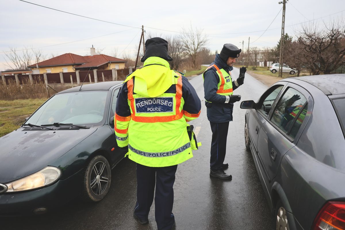 Fokozott a rendőri razzia a vármegyében még vasárnapig