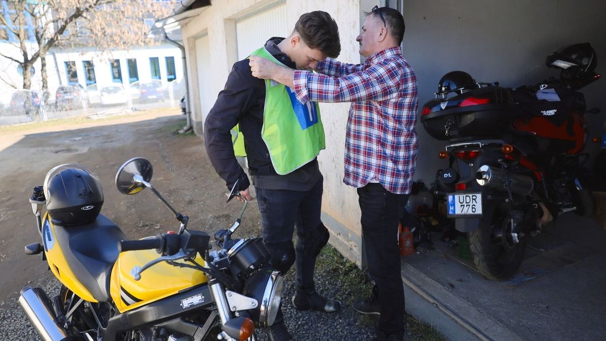 Előkészületek a motoros oktatás előtt