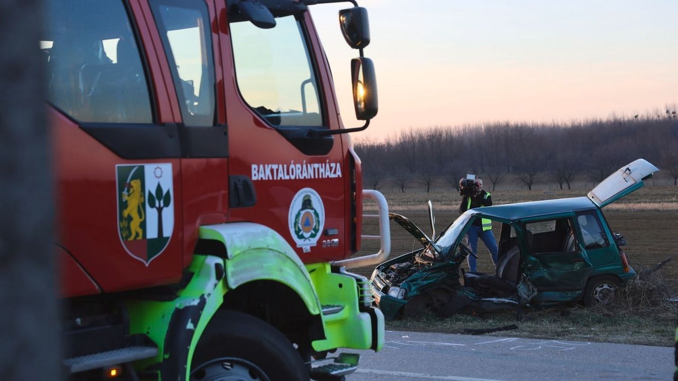 Halálos baleset Kántorjánosiban, egy 60 év körüli férfi az áldozat – fotók, videó