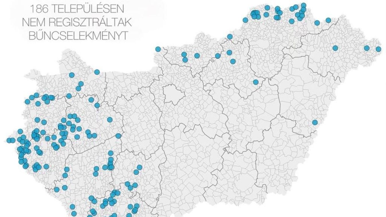 Ezen a három szabolcsi településen nem történt bűncselekmény! – kitalálod, melyek ezek?