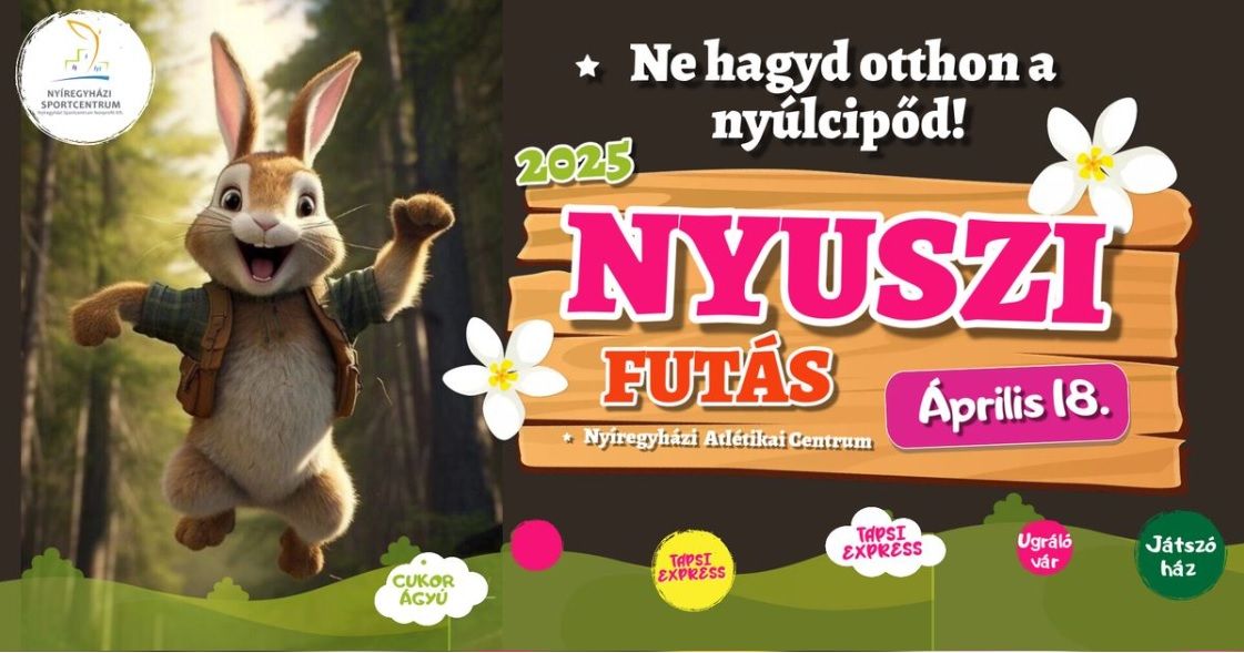 Nyuszi futás nyíregyháza
