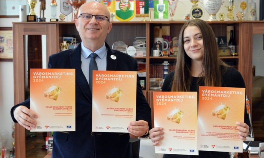 gyémántok, Vásárosnamény, Bereg szíve, Városmarketing Gyémántdíj