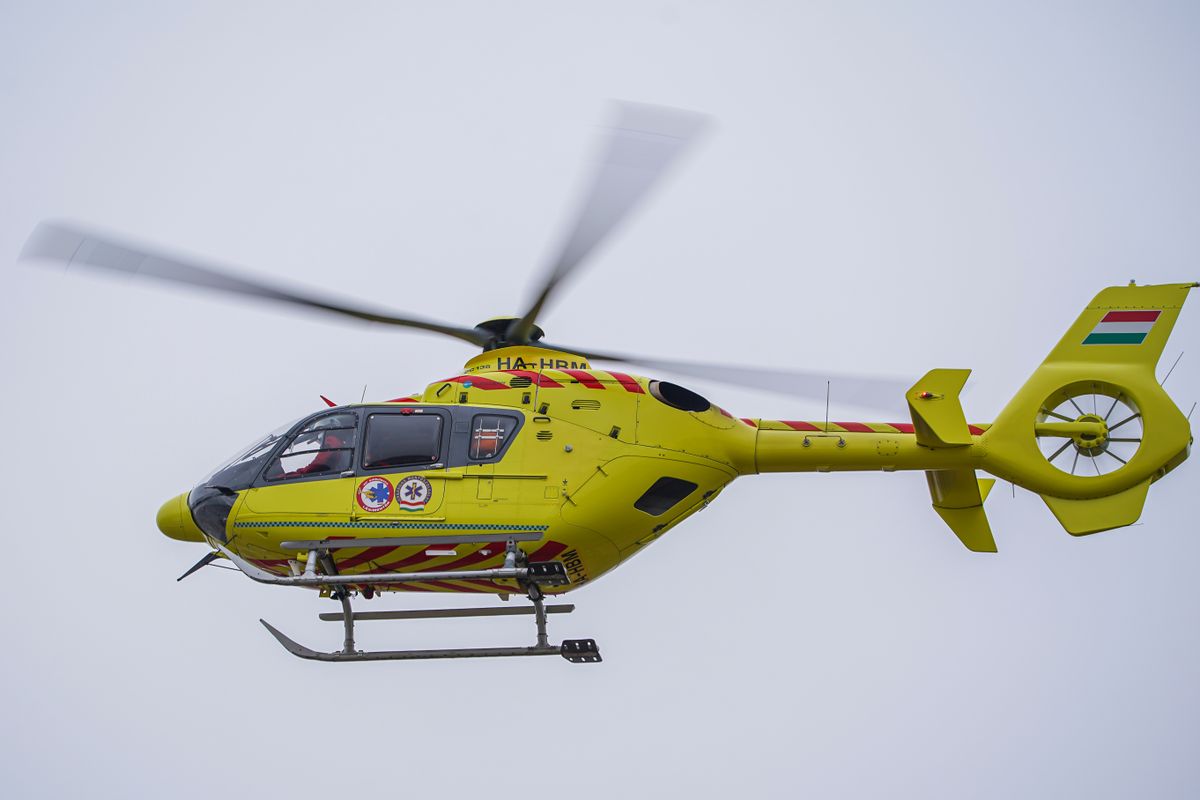 mentőhelikopter, Nagyecsed