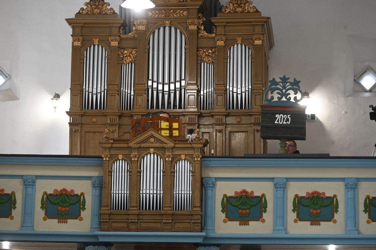orgona, fehérgyarmati református műemléktemplom, Bach, hálaadó istentisztelet