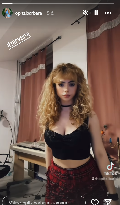 Opitz Barbi csípőtekerés