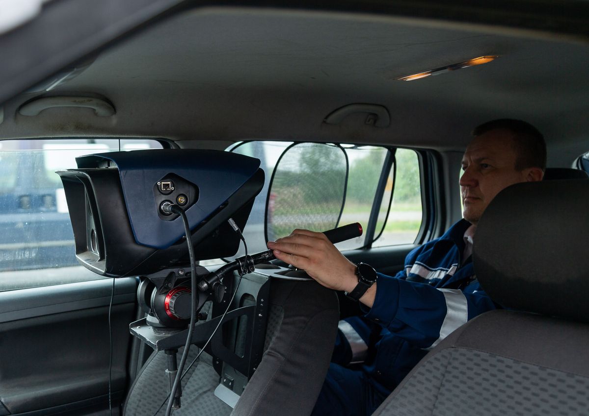 traffipax, sebességmérő, Bordás Béla, rendőrség, vészfékezés, trükközés