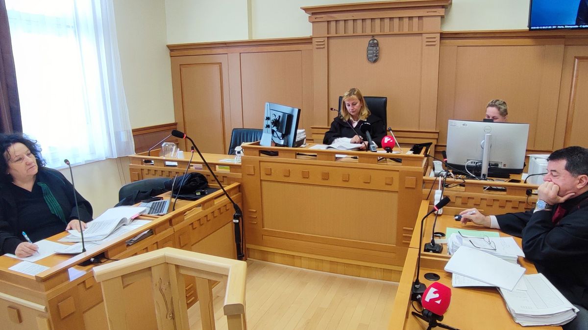encsencsi rém, tárgyalás, távmeghallgatás, vallomás