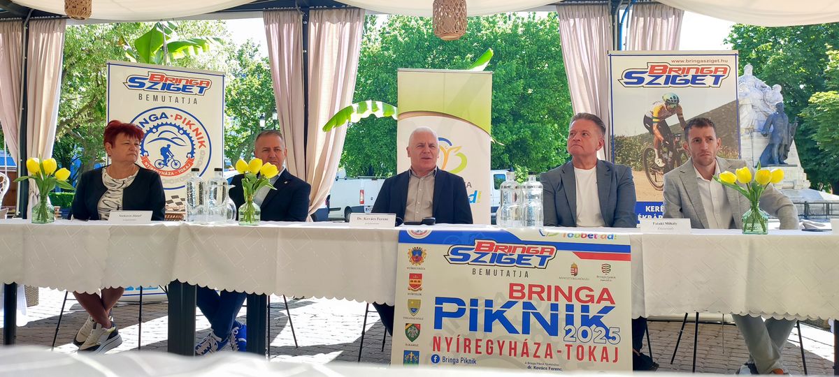 Bringa Piknik, 2025, Nyíregyháza, Tokaj, kerékpártúra