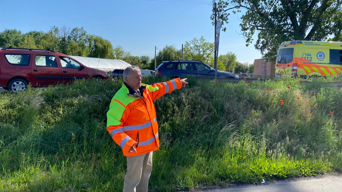a nyíregyházi KGST-piac környékén óriási a forgalom