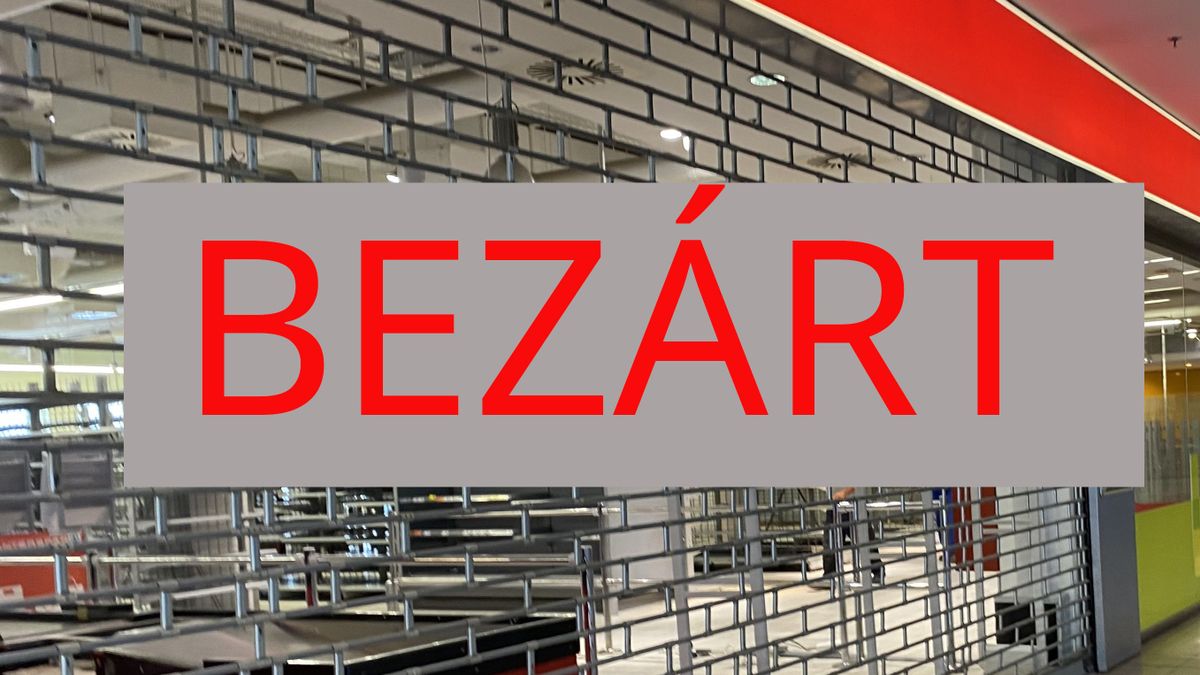 Bezárt Nyíregyháza egyik legforgalmasabb üzlete! Mutatjuk, hova ne menjen vásárolni!