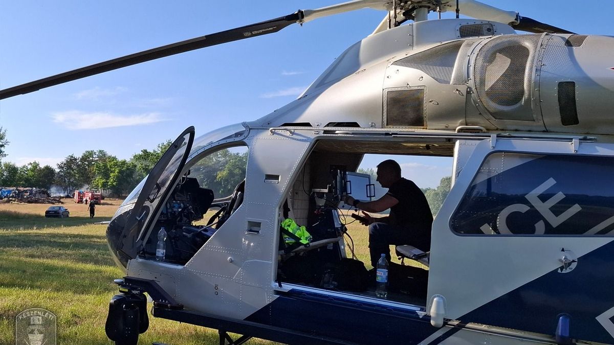 Durva, mit vett észre a rendőrségi helikopter Szabolcsban! Olyat láttak, hogy azonnal leszálltak – fotókkal, videóval