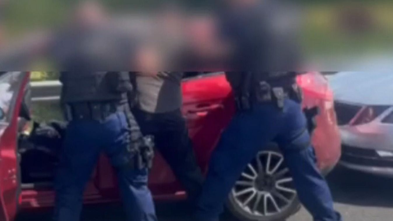 Hullanak a dílerek! Rendőrök lepték el az M3-as autópálya őri lehajtóját: videón a rajtaütés