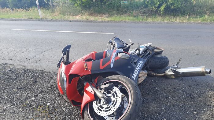 Motoros baleset Nyíregyházán