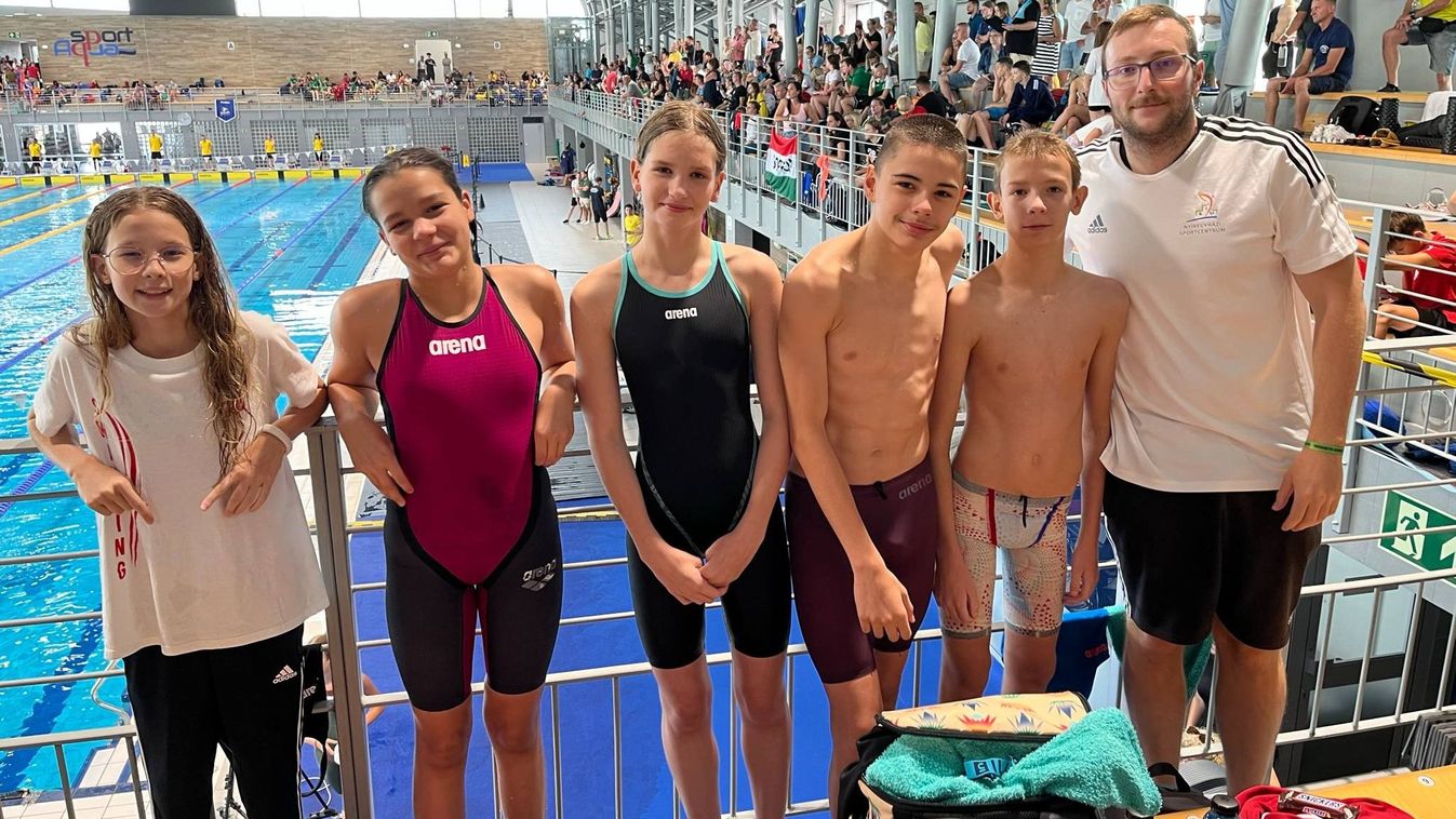 Döntőben a Nyíregyházi Sportcentrum úszója a győri OB-n