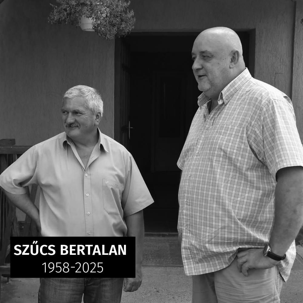Szűcs Bertalan, elhunyt, Tiszavid, polgármester