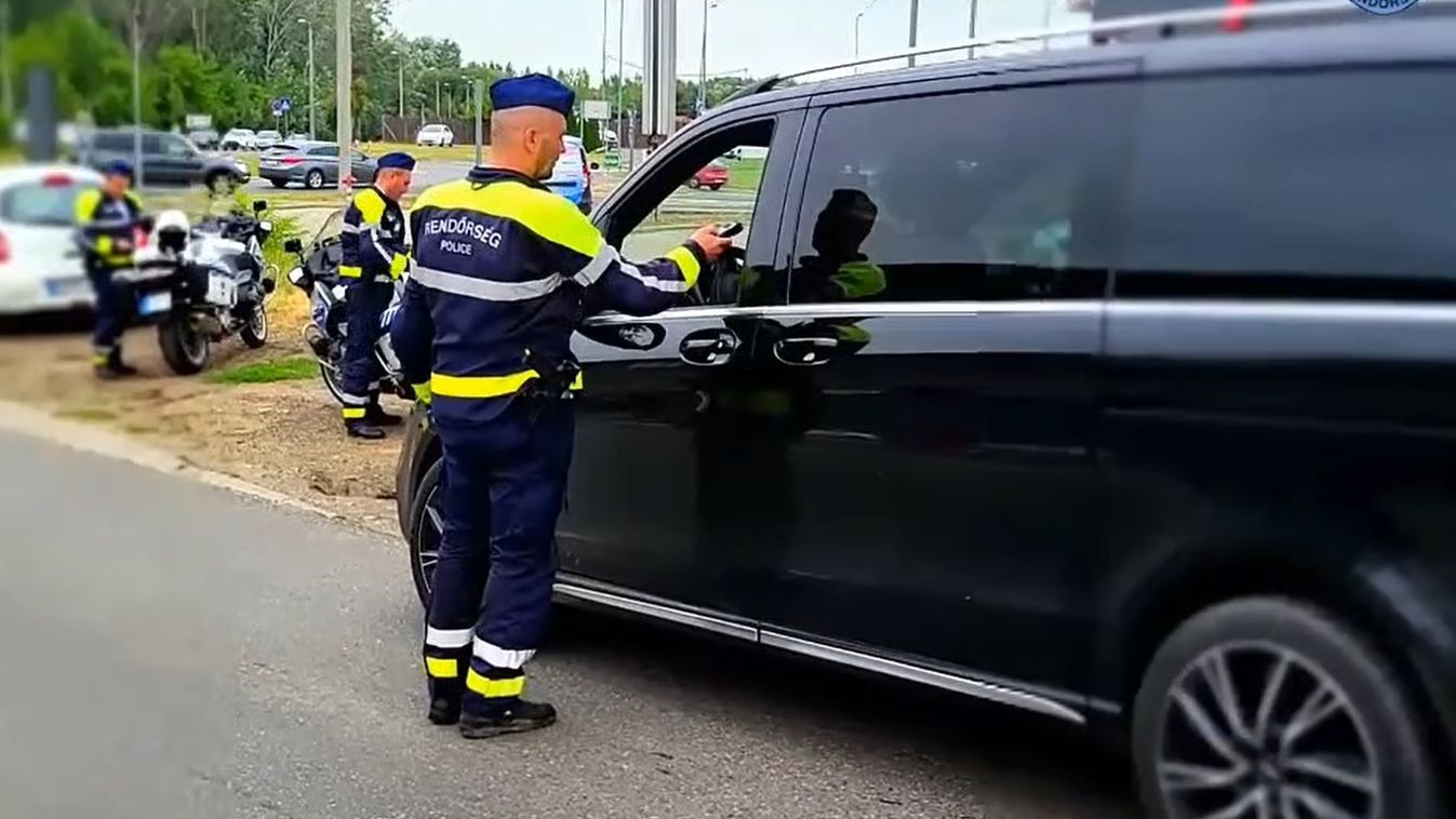A szabolcsi zsaruk felengedték a drónt... Csak úgy röpködtek a 70 ezres büntetések! (videó)